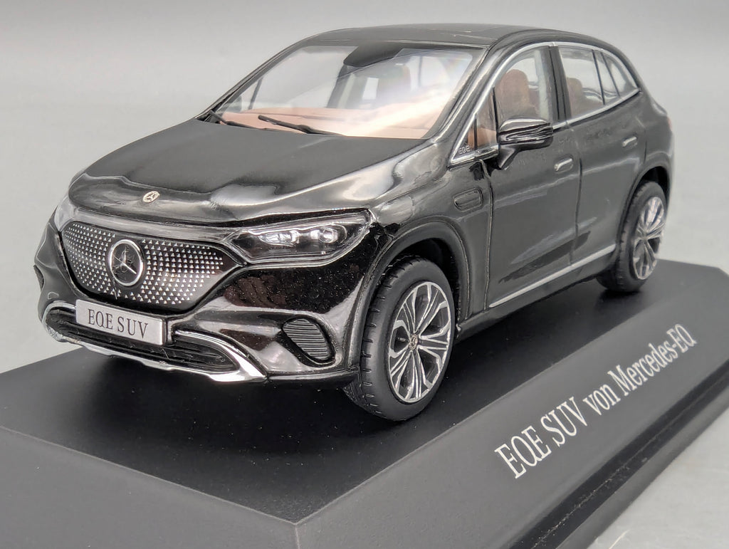 Modellautos 1:43 Spark Mercedes Benz EQE SUV Obsidianschwarz Schwarz mit OVP