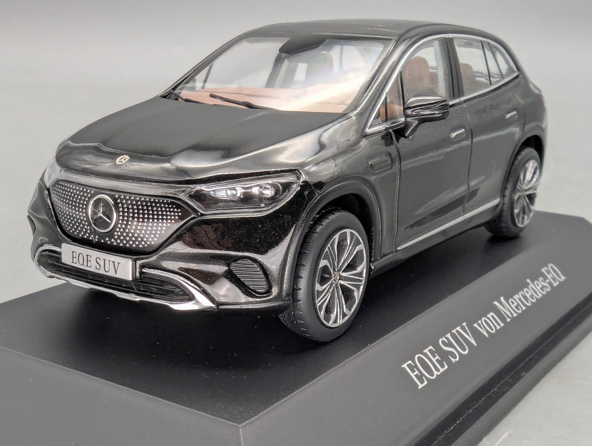 Modellautos 1:43 Spark Mercedes Benz EQE SUV Obsidianschwarz Schwarz mit OVP