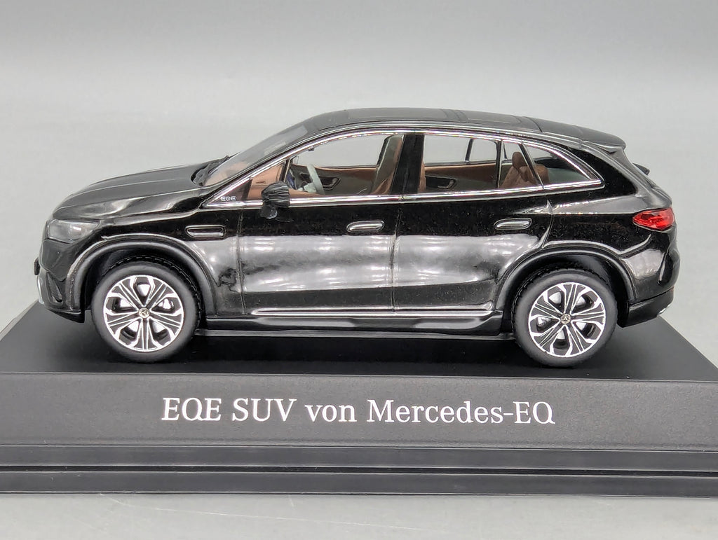 Modellautos 1:43 Spark Mercedes Benz EQE SUV Obsidianschwarz Schwarz mit OVP