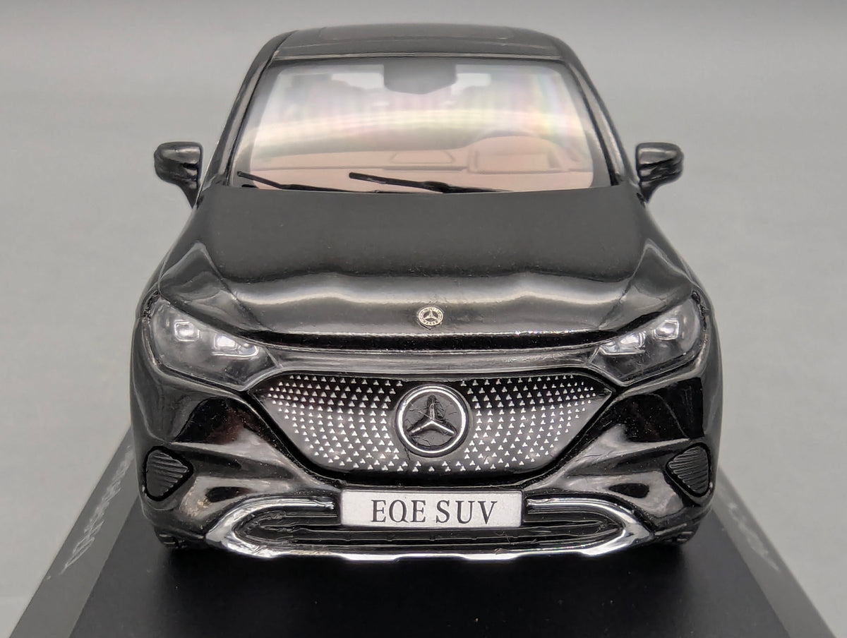 Modellautos 1:43 Spark Mercedes Benz EQE SUV Obsidianschwarz Schwarz mit OVP
