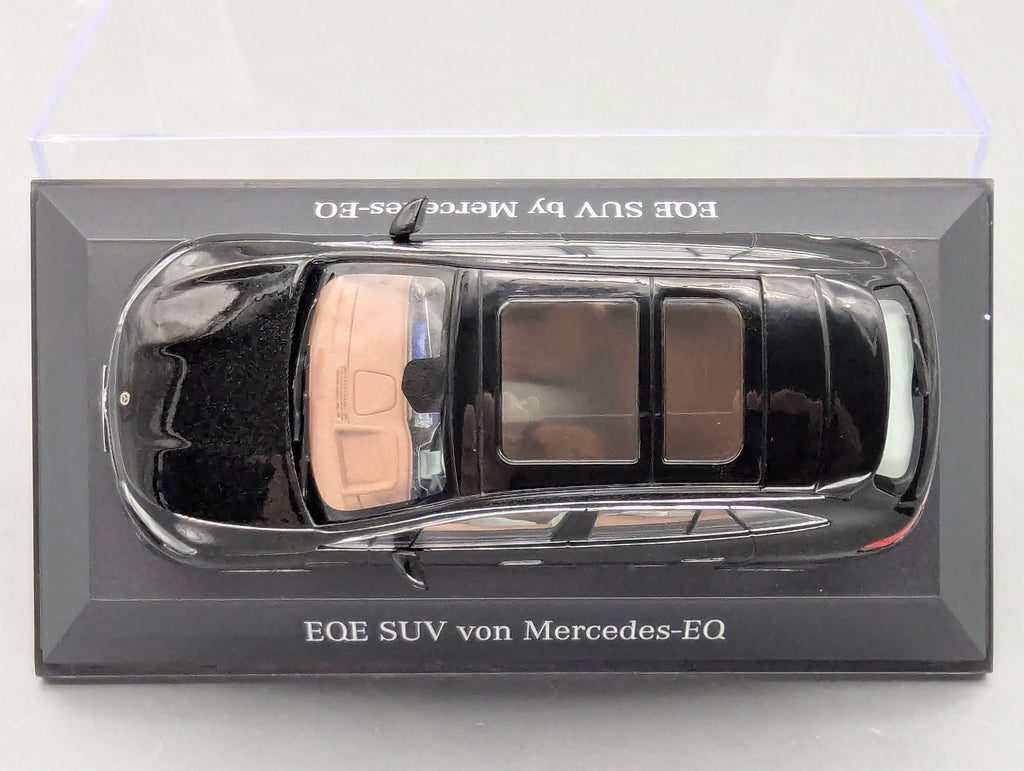 Modellautos 1:43 Spark Mercedes Benz EQE SUV Obsidianschwarz Schwarz mit OVP