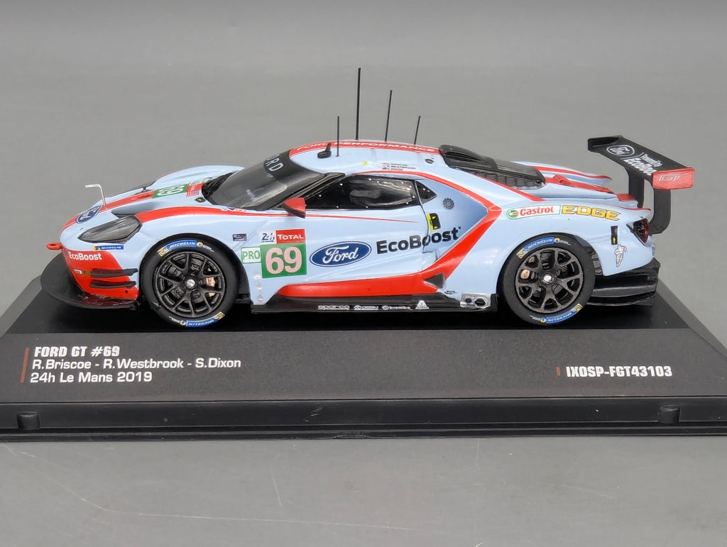 Modellautos 1:43 Ixo Ford GT 24h Le Mans 2019 #69 mit OVP