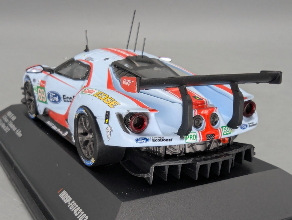 Modellautos 1:43 Ixo Ford GT 24h Le Mans 2019 #69 mit OVP