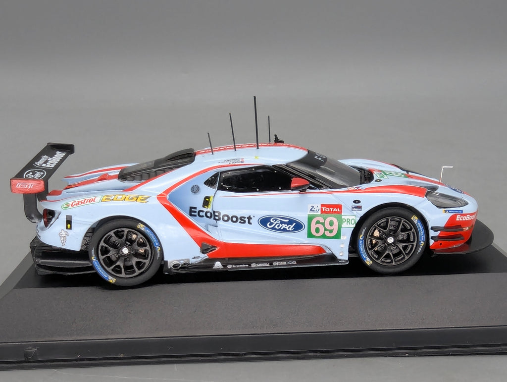 Modellautos 1:43 Ixo Ford GT 24h Le Mans 2019 #69 mit OVP