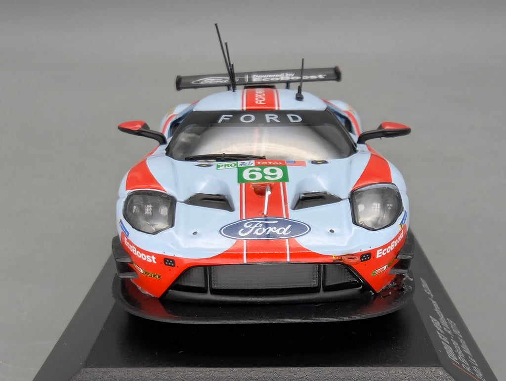 Modellautos 1:43 Ixo Ford GT 24h Le Mans 2019 #69 mit OVP