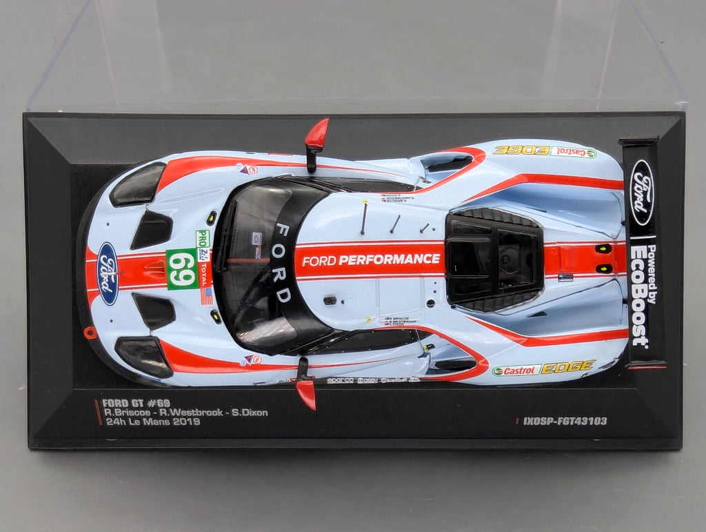 Modellautos 1:43 Ixo Ford GT 24h Le Mans 2019 #69 mit OVP