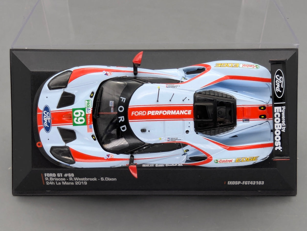 Modellautos 1:43 Ixo Ford GT 24h Le Mans 2019 #69 mit OVP