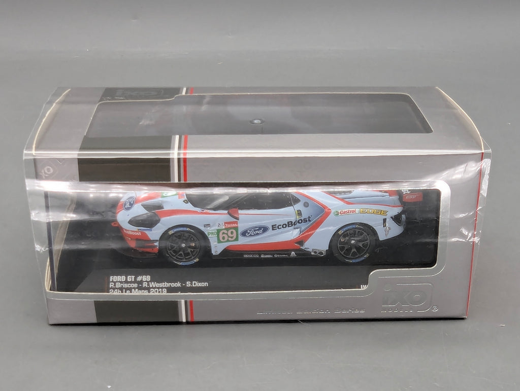 Modellautos 1:43 Ixo Ford GT 24h Le Mans 2019 #69 mit OVP