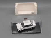 Modellautos 1:43 Ixo Fiat 131 Abarth Rally Specs Weiß 1978 mit Ersatzrädern mit OVP