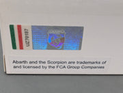 Modellautos 1:43 Ixo Fiat 131 Abarth Rally Specs Weiß 1978 mit Ersatzrädern mit OVP