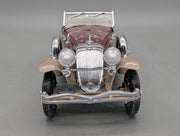 Modellautos 1:24 Franklin Mint Duesenberg J Derham Tourster Weinrot in Styroporbox