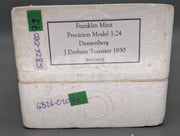 Modellautos 1:24 Franklin Mint Duesenberg J Derham Tourster Weinrot in Styroporbox