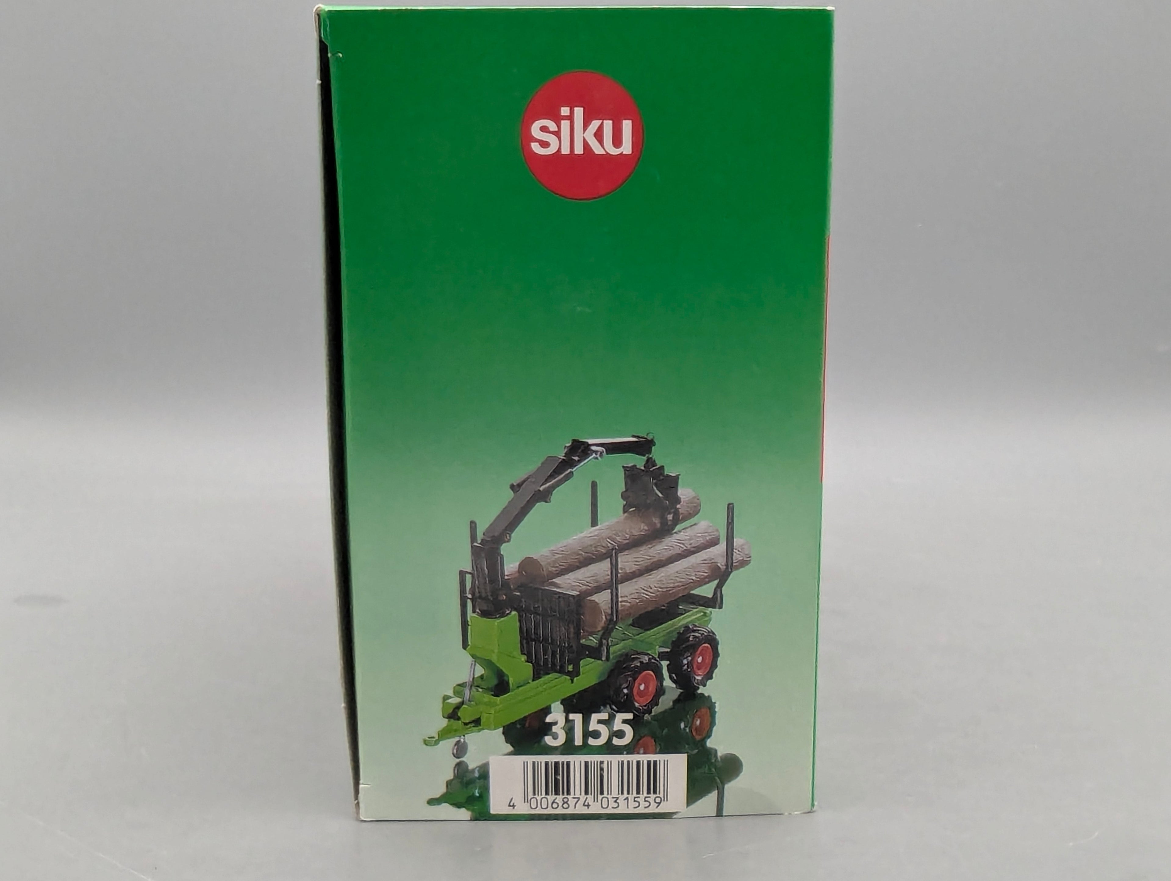 Landwirtschafts Modelle 1:32 Siku Farmer 3155 Forstanhänger mit OVP