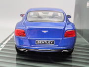 Modellautos 1:43 Minichamps Bentley Continental GT V8 2011 Blue Metallic mit OVP