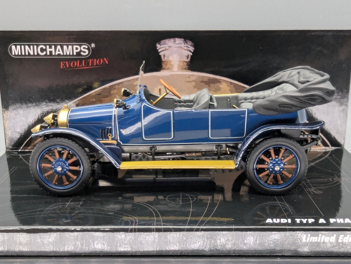 Modellautos 1:43 Minichamps Audi Typ A Phaeton 1910 mit OVP