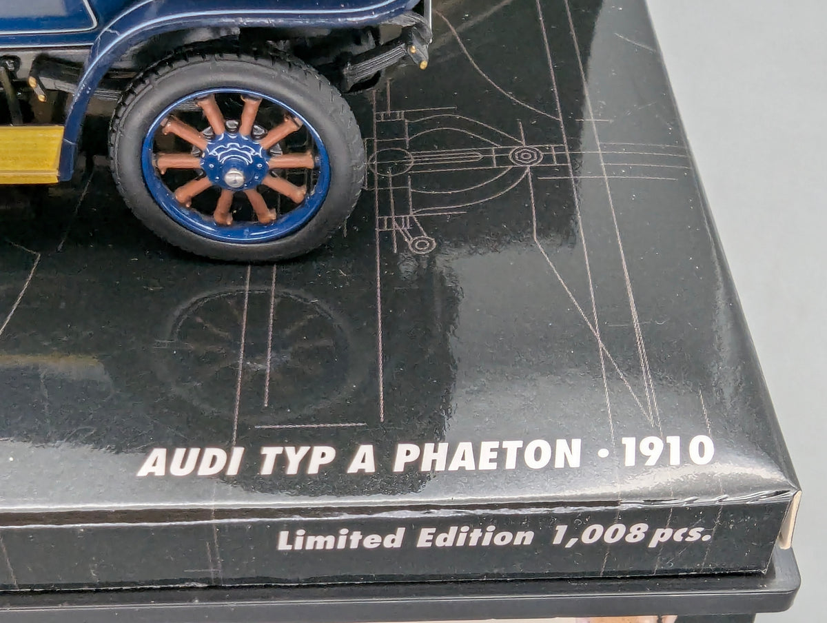 Modellautos 1:43 Minichamps Audi Typ A Phaeton 1910 mit OVP