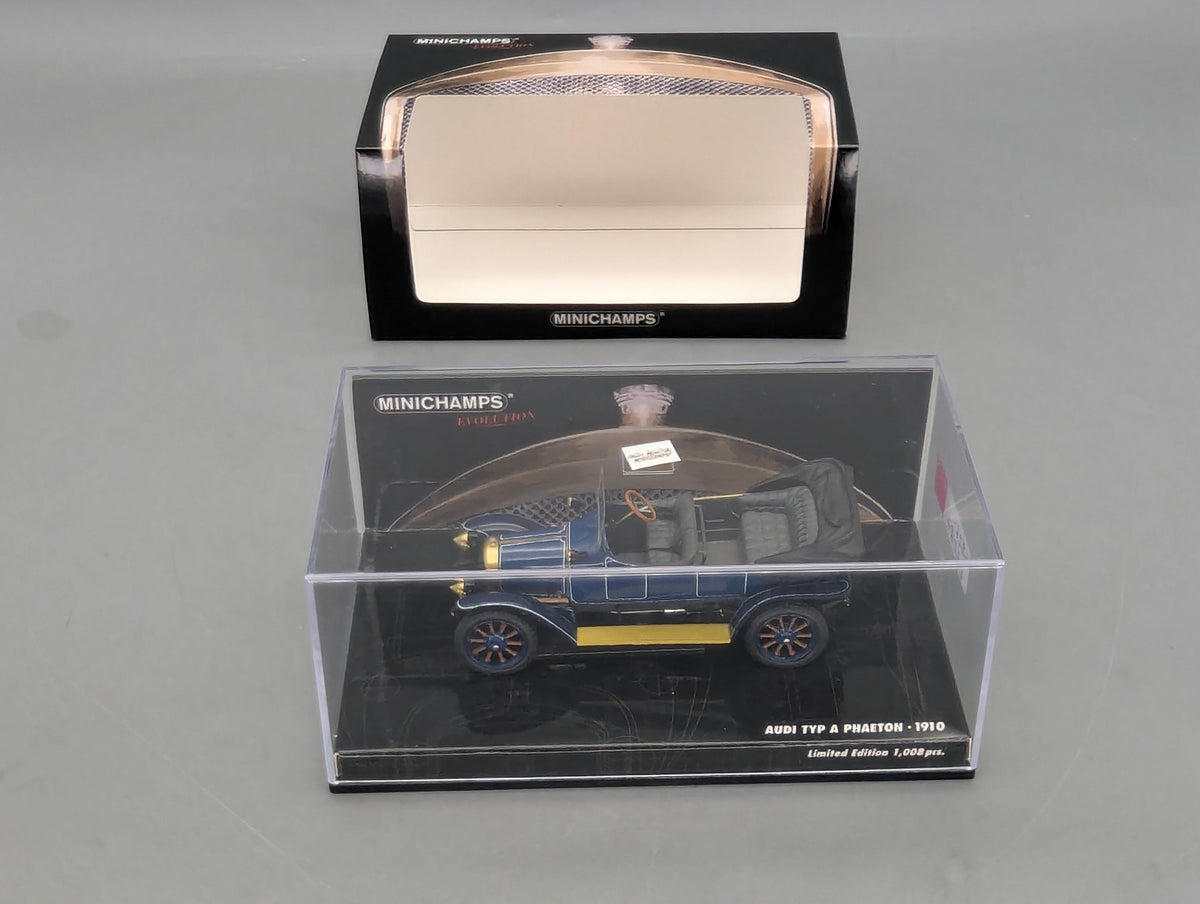 Modellautos 1:43 Minichamps Audi Typ A Phaeton 1910 mit OVP