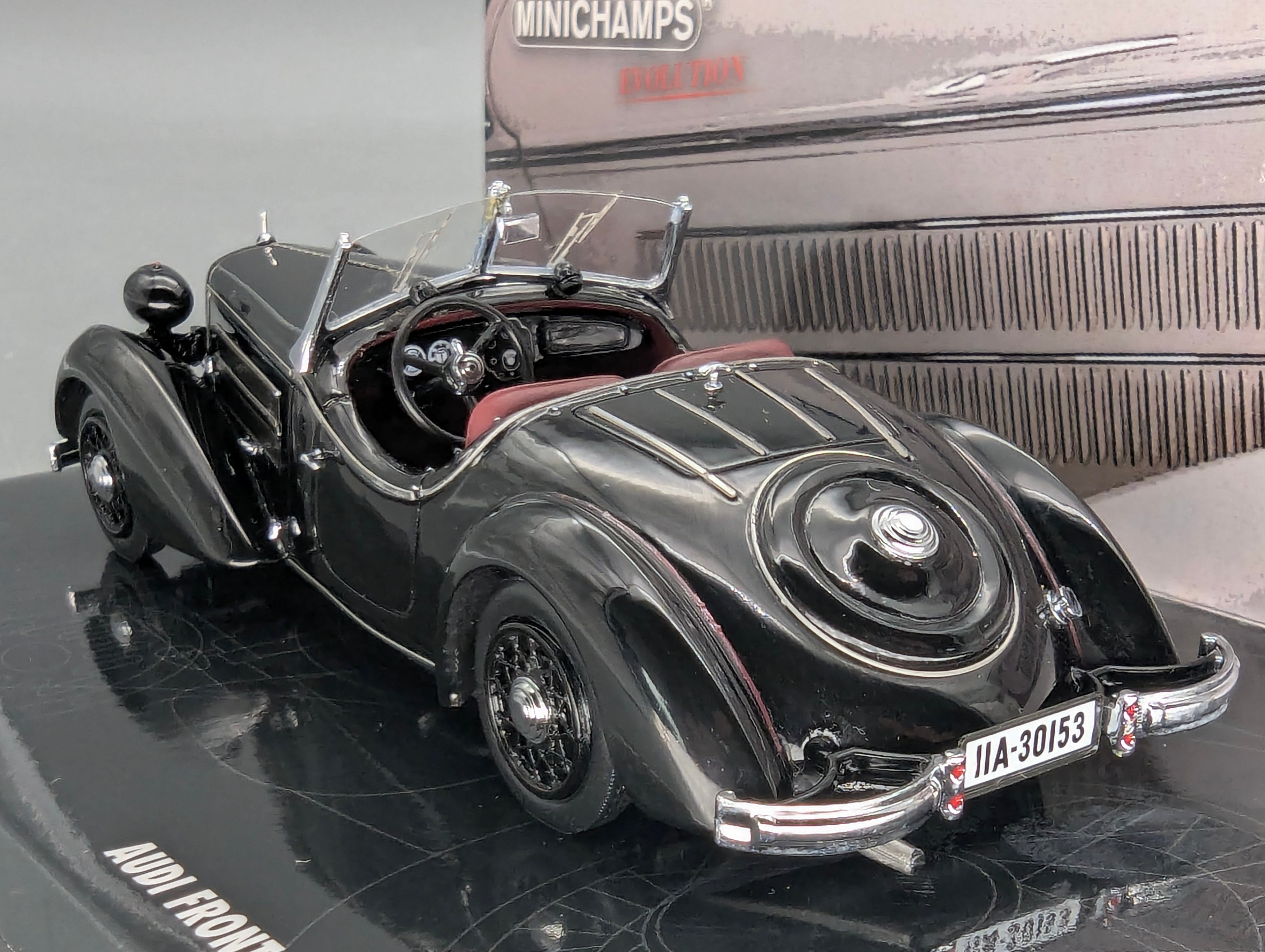 Modellautos 1:43 Minichamps Audi Front 225 Roadster 1935 mit OVP