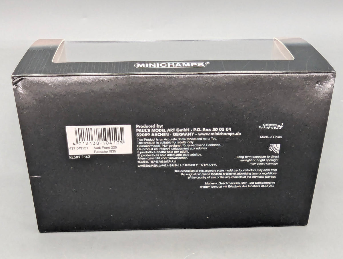 Modellautos 1:43 Minichamps Audi Front 225 Roadster 1935 mit OVP