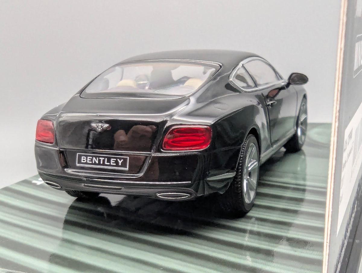 Modellautos 1:43 Minichamps Bentley Continental GT 2011 Black Schwarz mit OVP