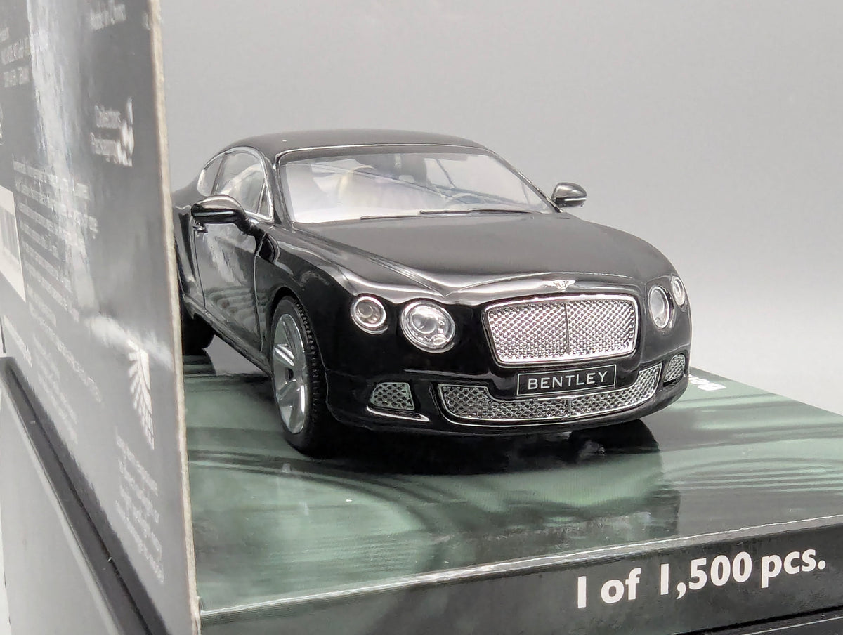 Modellautos 1:43 Minichamps Bentley Continental GT 2011 Black Schwarz mit OVP
