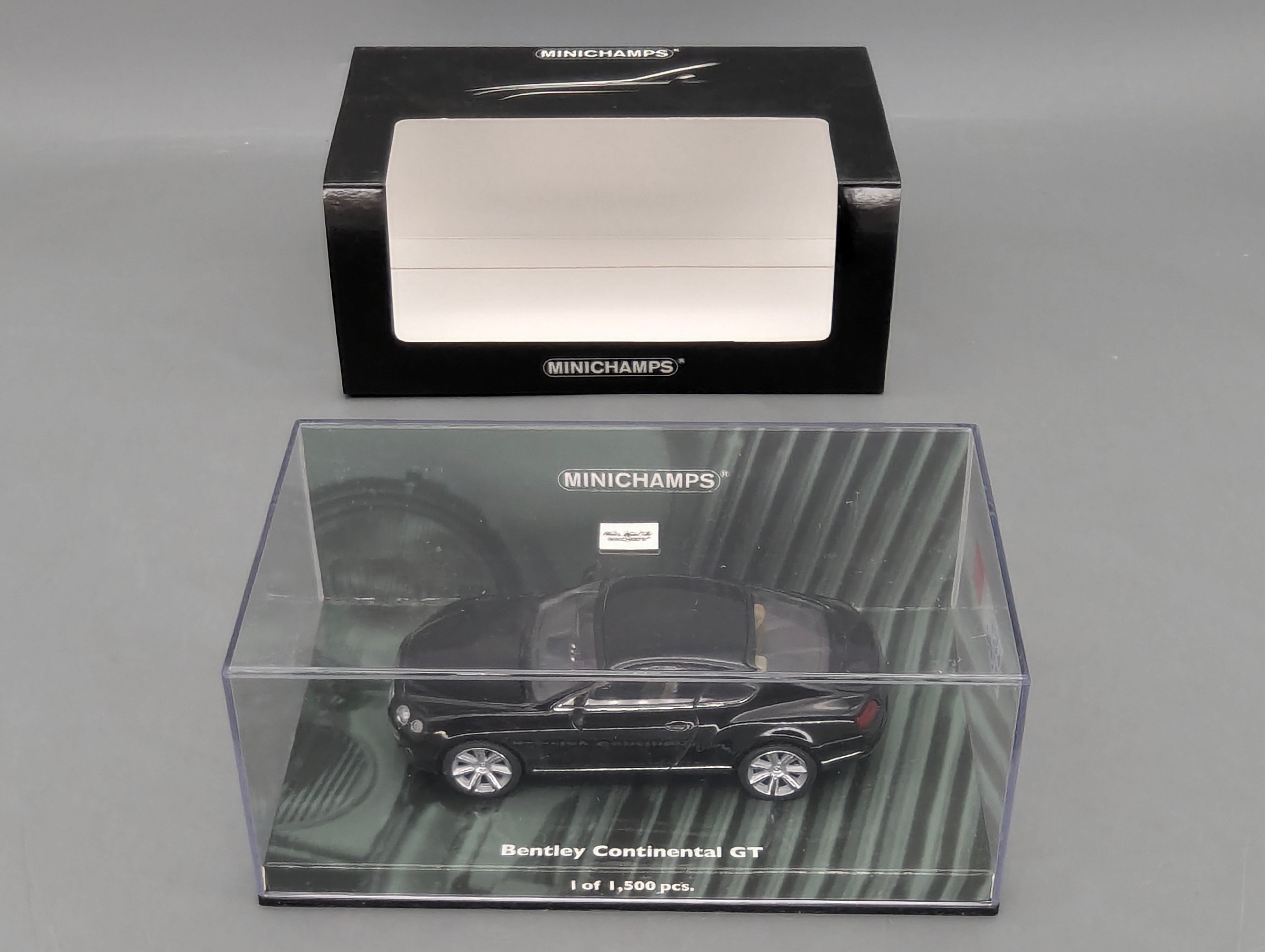 Coches en miniatura 1:43 Minichamps Mercedes Benz SL65 AMG Black Series Plata con embalaje original