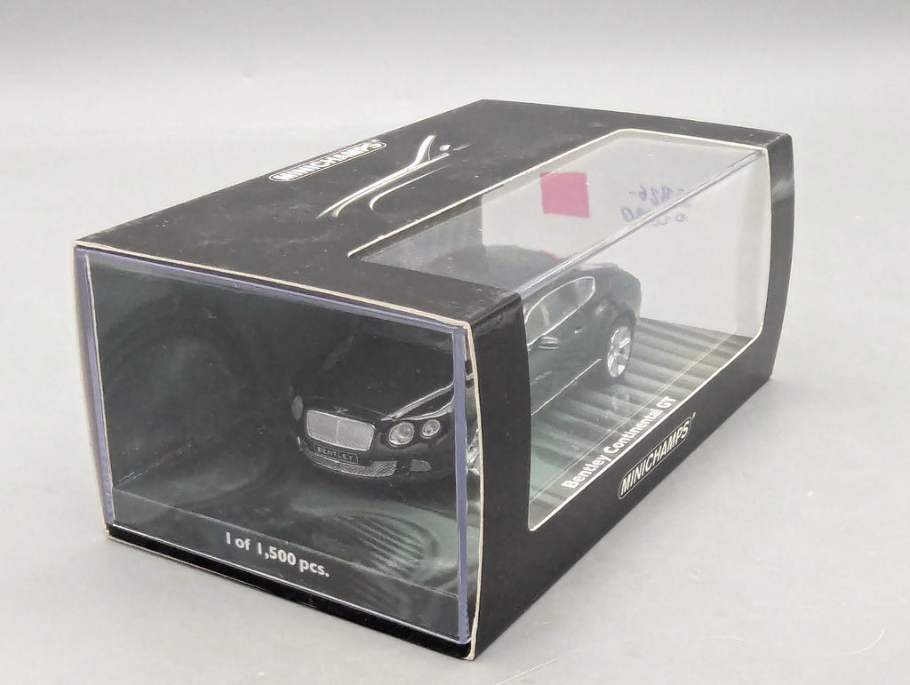 Coches en miniatura 1:43 Minichamps Mercedes Benz SL65 AMG Black Series Plata con embalaje original