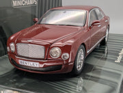 Modellautos 1:43 Minichamps Bentley Mulsanne 2010 Red Metallic mit OVP