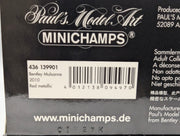 Modellautos 1:43 Minichamps Bentley Mulsanne 2010 Red Metallic mit OVP