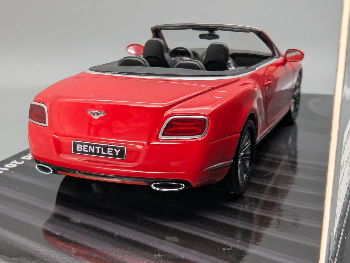 Modellautos 1:43 Minichamps Bentley Continental GTC Speed 2012 Red mit OVP