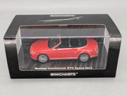 Modellautos 1:43 Minichamps Bentley Continental GTC Speed 2012 Red mit OVP
