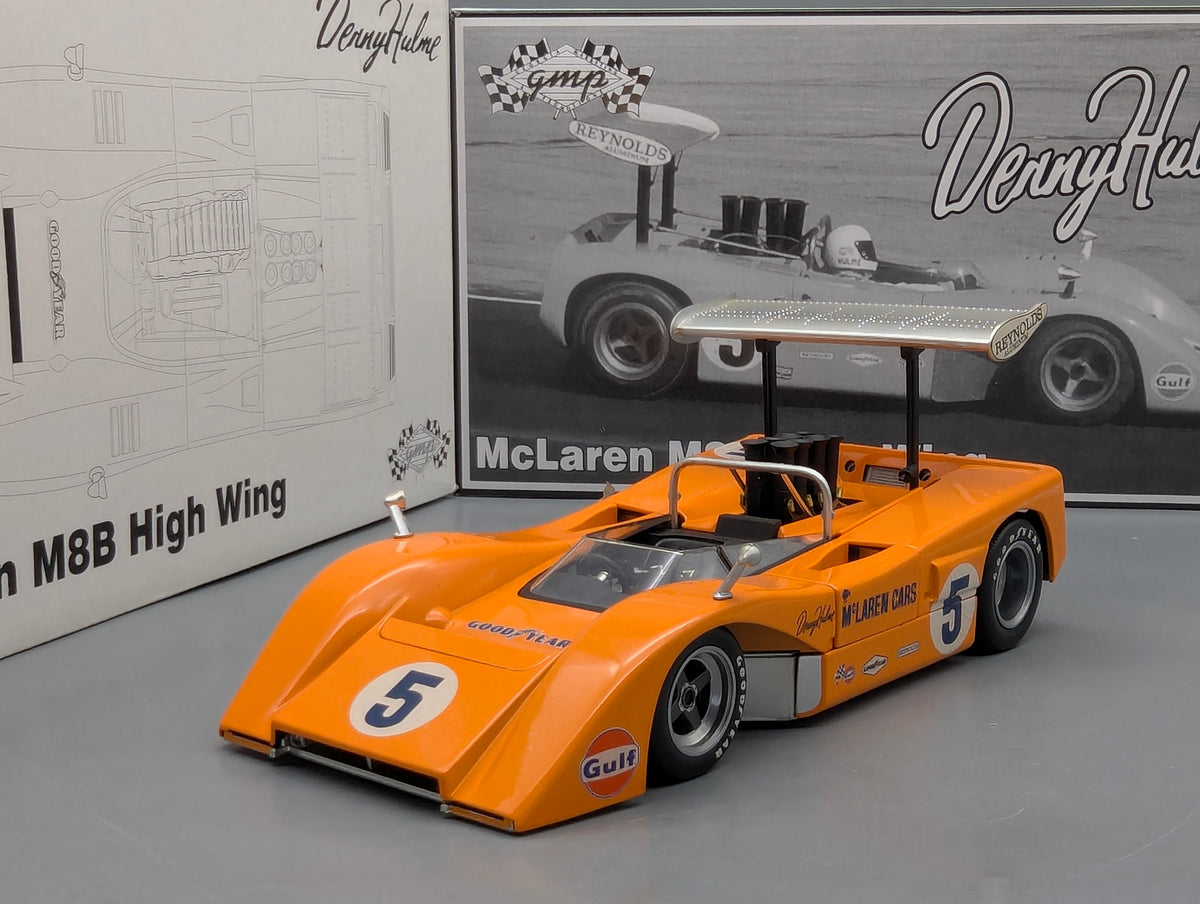 Modellautos 1:18 GMP 12027 McLaren M8B High Wing #5 Denny Hulme mit OVP