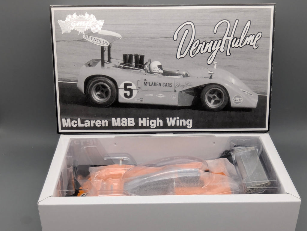 Modellautos 1:18 GMP 12027 McLaren M8B High Wing #5 Denny Hulme mit OVP