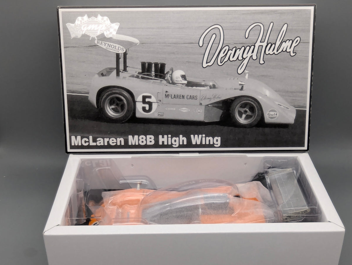 Modellautos 1:18 GMP 12027 McLaren M8B High Wing #5 Denny Hulme mit OVP