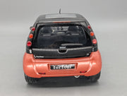 Modellautos 1:18 Kyosho Smart Forfour Flame Red mit Dealer OVP