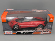 Modellautos 1:18 Motor Max Pagani Huayra Rot Schwarz mit OVP
