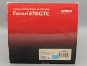 Modellautos 1:18 Kyosho Ferrari 575 GTC 2004 Yellow mit OVP