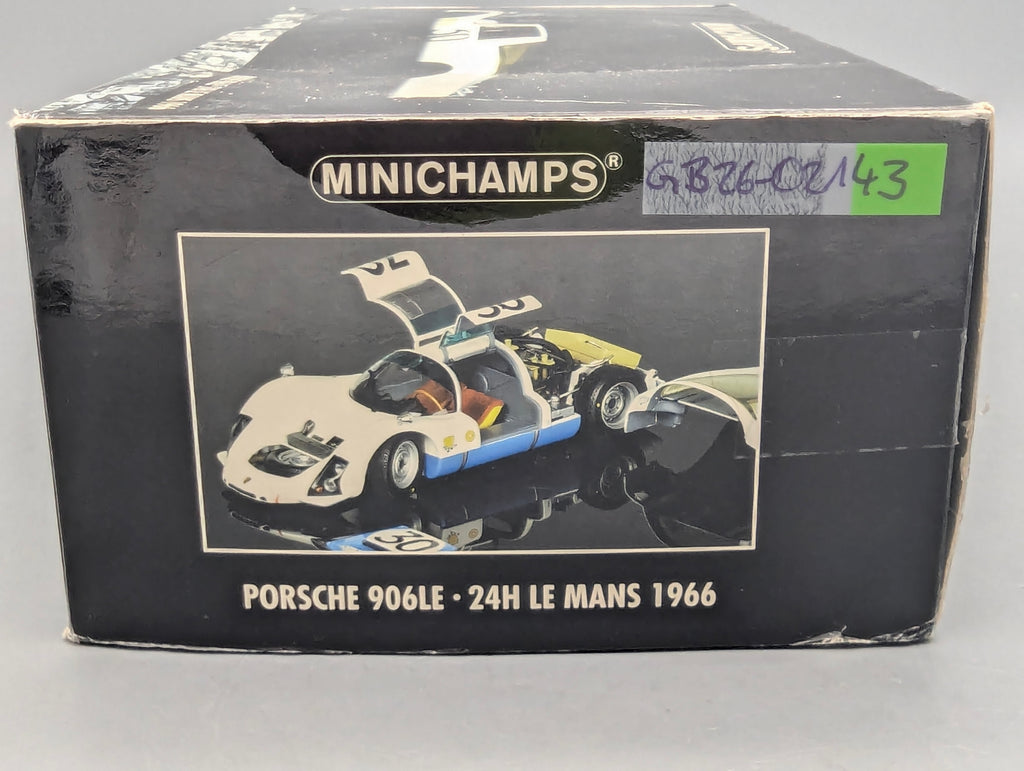 Modellautos 1:18 Minichamps Porsche 906LE 24h Le Mans 1966 #30 mit OVP
