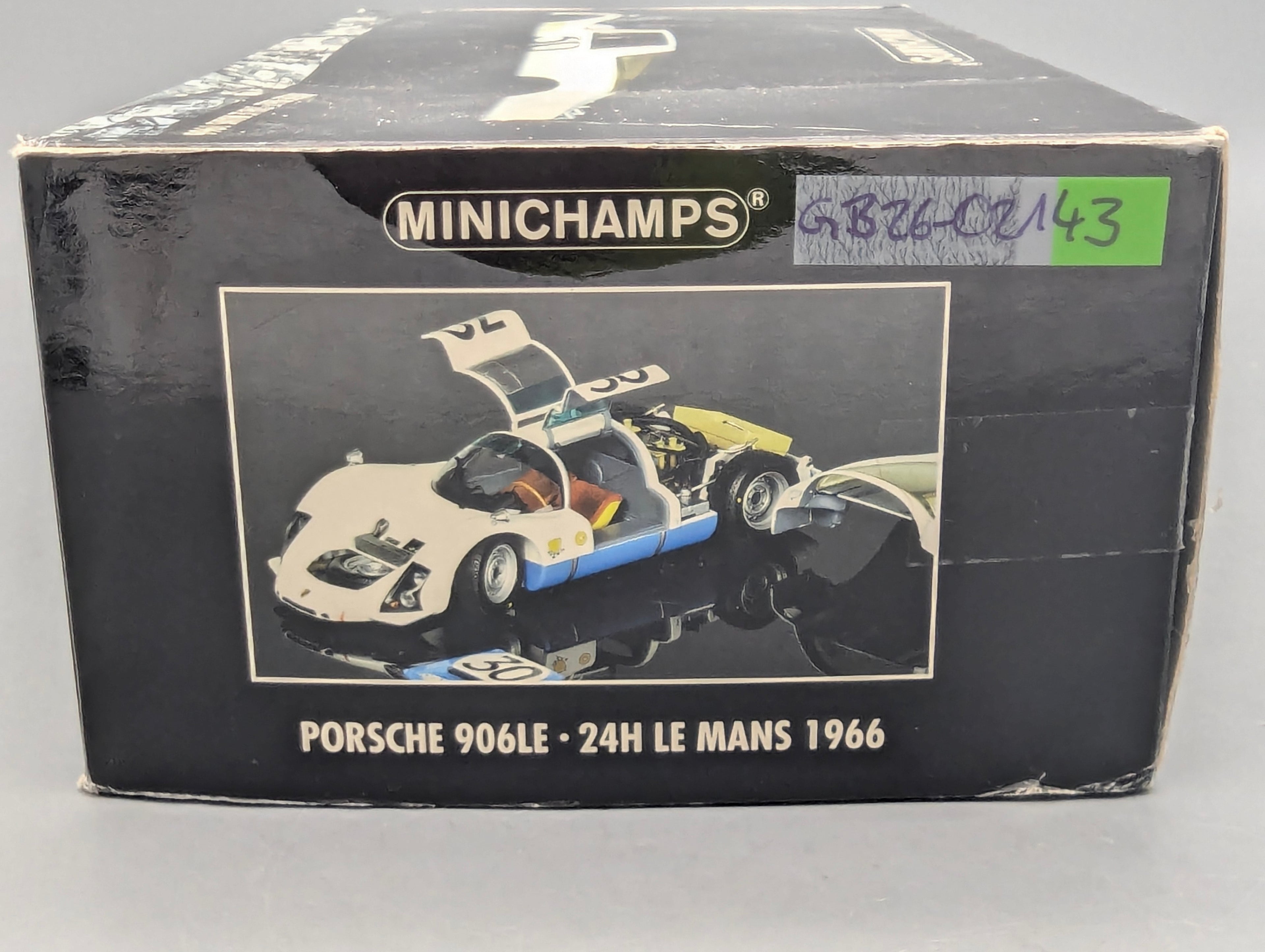 Modellautos 1:18 Minichamps Porsche 906LE 24h Le Mans 1966 #30 mit OVP