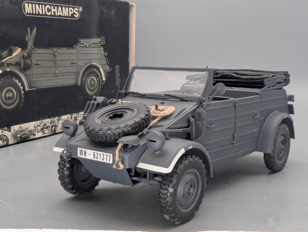 Modellautos 1:18 Minichamps Volkswagen VW Type 82 Kübelwagen 1941 mit OVP