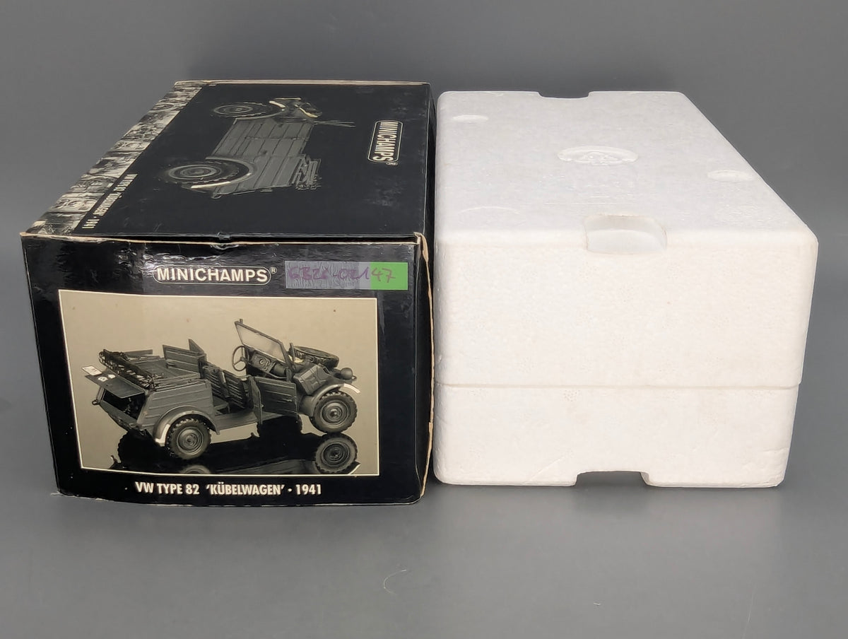 Modellautos 1:18 Minichamps Volkswagen VW Type 82 Kübelwagen 1941 mit OVP