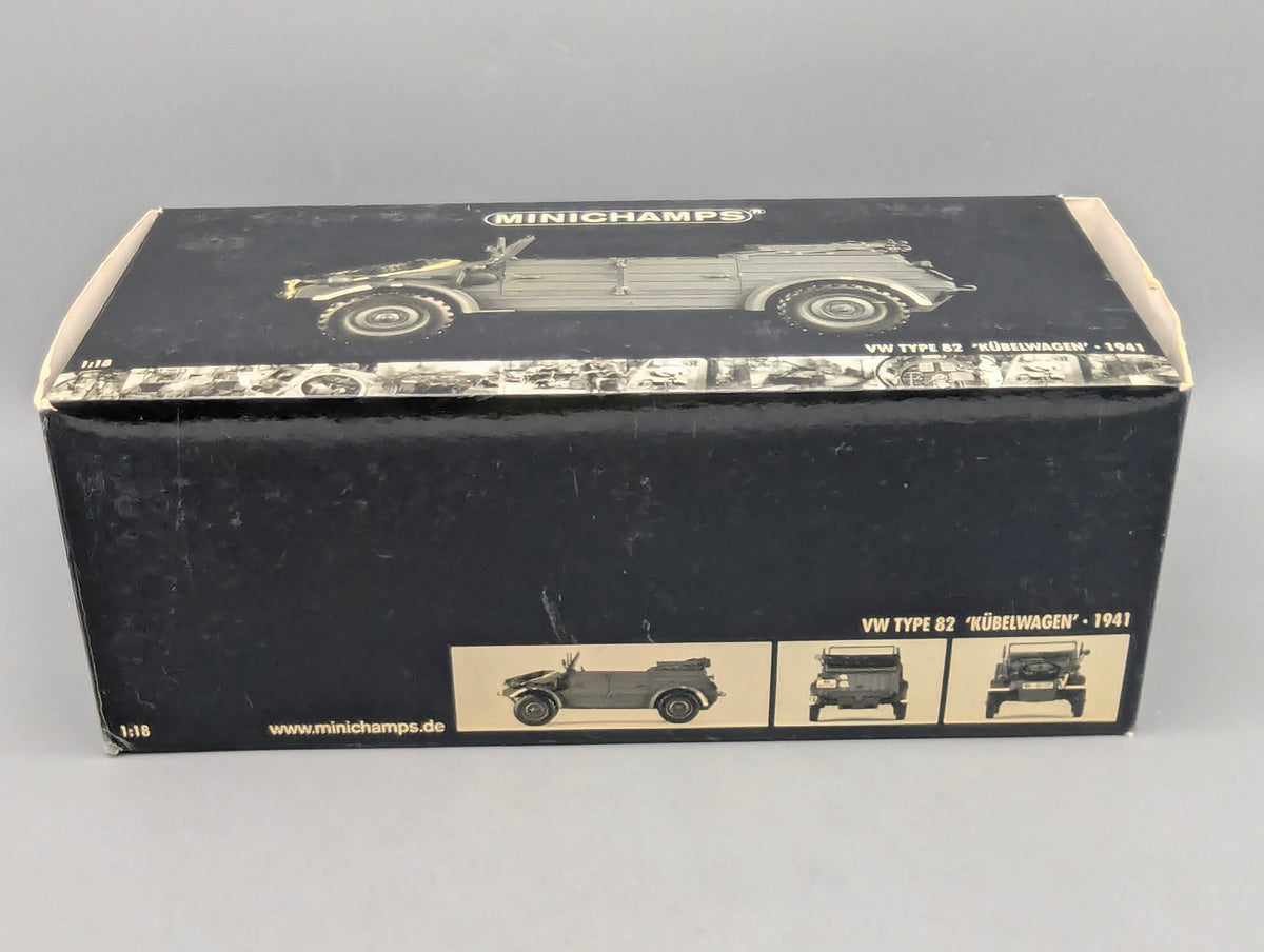 Modellautos 1:18 Minichamps Volkswagen VW Type 82 Kübelwagen 1941 mit OVP