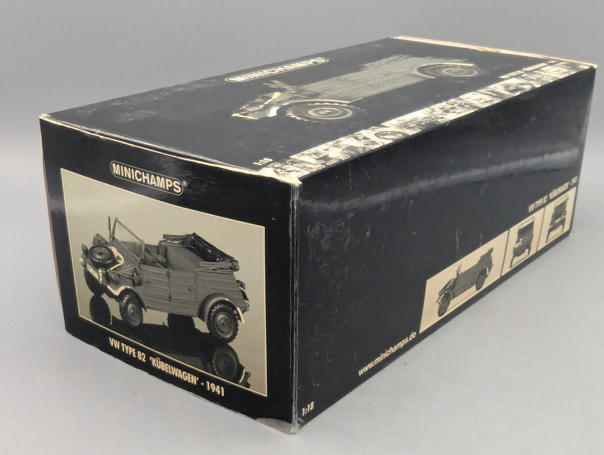 Modellautos 1:18 Minichamps Volkswagen VW Type 82 Kübelwagen 1941 mit OVP