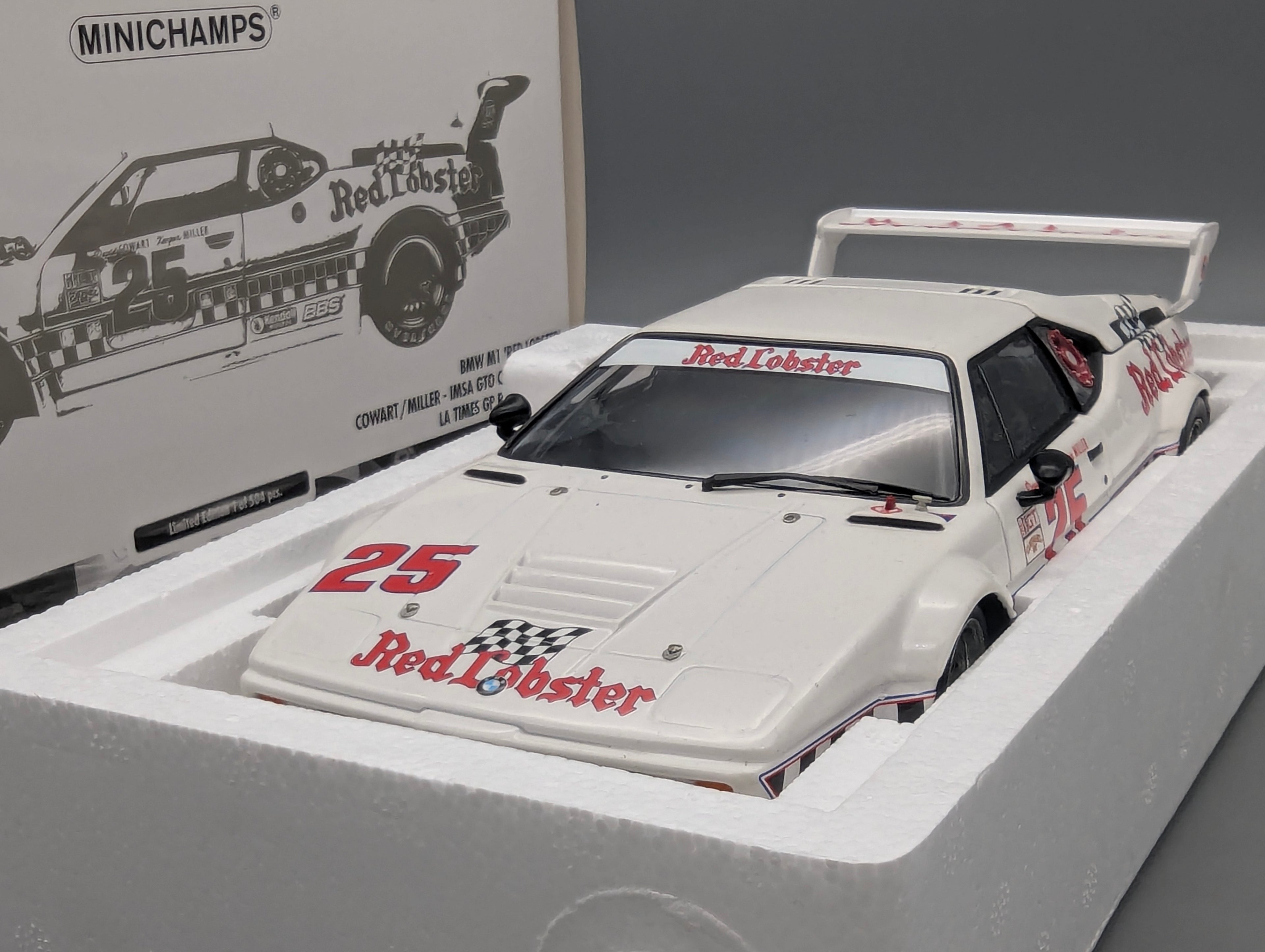 Model Cars 1:43 Minichamps Mercedes Benz SL65 AMG Black Series Silver with original packaging