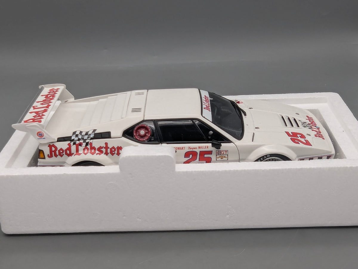 Modellautos 1:18 Minichamps BMW M1 Red Lobster IMSA GTO Class WINNER 1981 #25 mit OVP