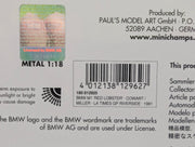 Modellautos 1:18 Minichamps BMW M1 Red Lobster IMSA GTO Class WINNER 1981 #25 mit OVP