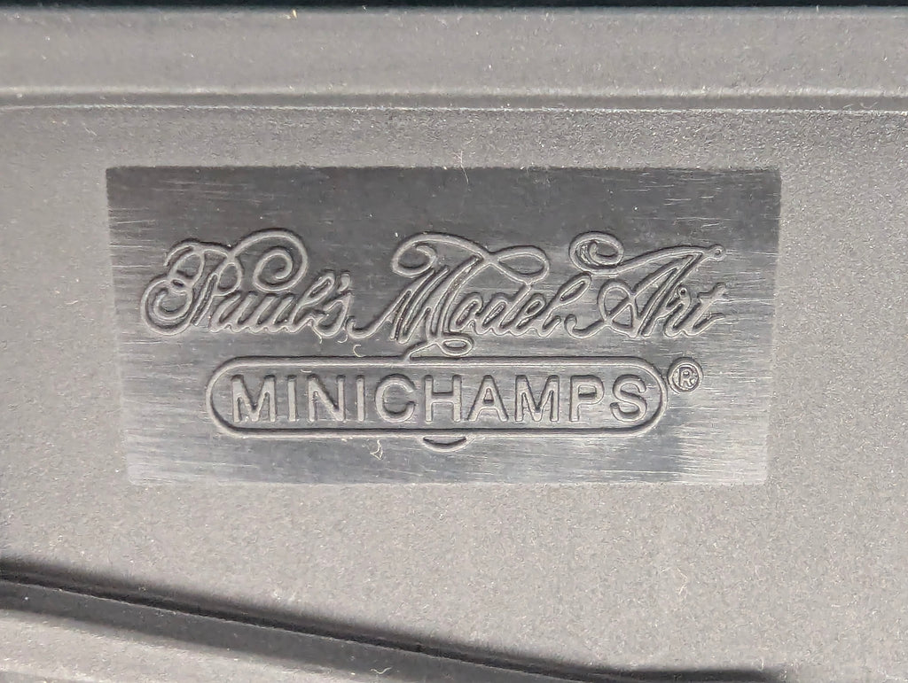 Model Cars 1:43 Minichamps Mercedes Benz SL65 AMG Black Series Silver with original packaging
