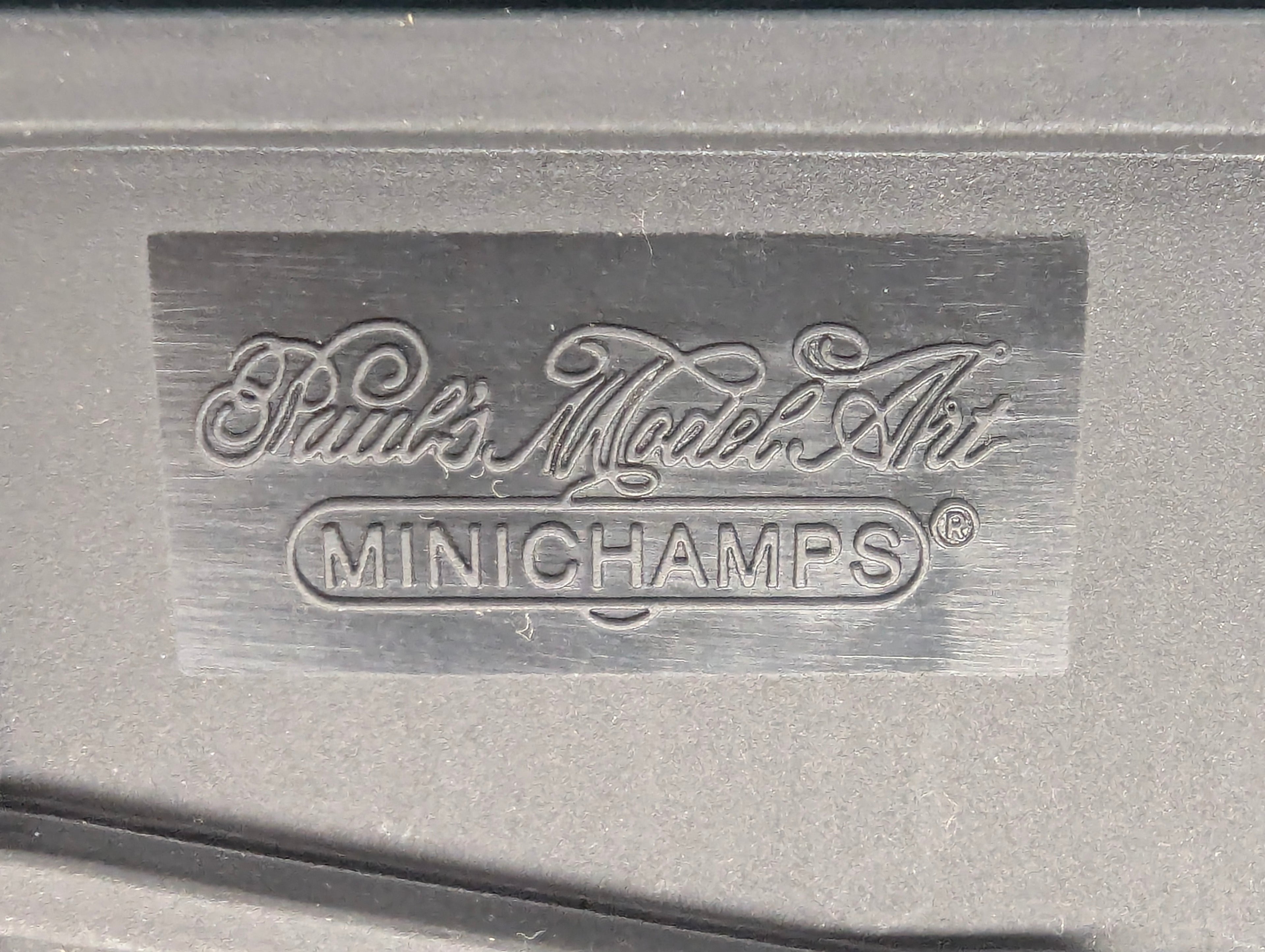 Model Cars 1:43 Minichamps Mercedes Benz SL65 AMG Black Series Silver with original packaging