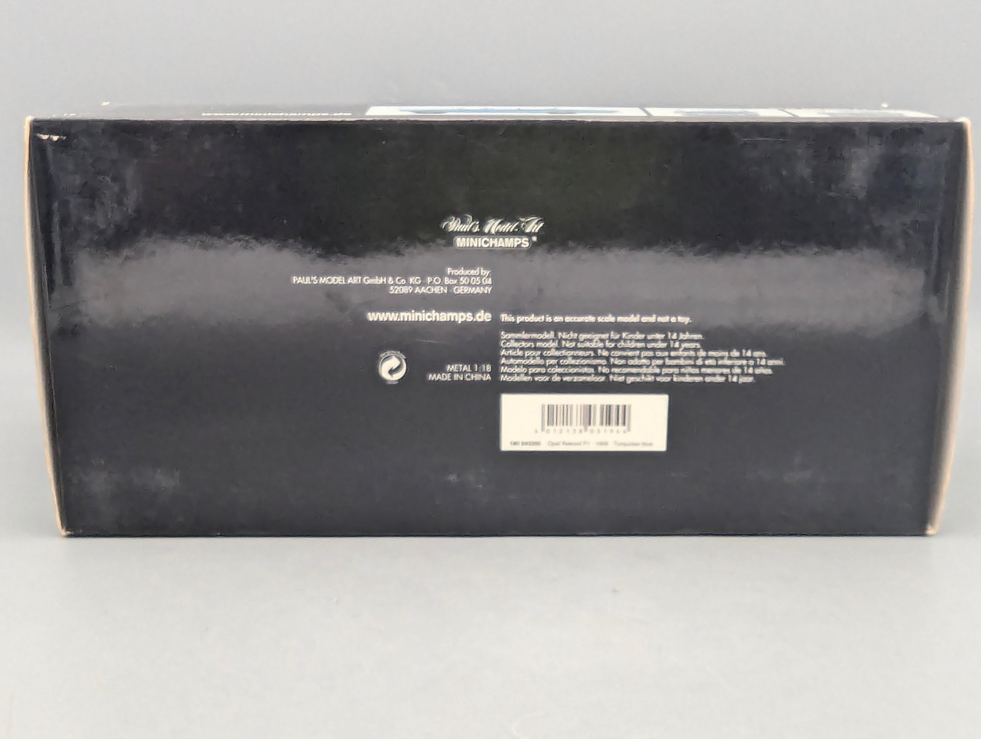 Model Cars 1:43 Minichamps Mercedes Benz SL65 AMG Black Series Silver with original packaging