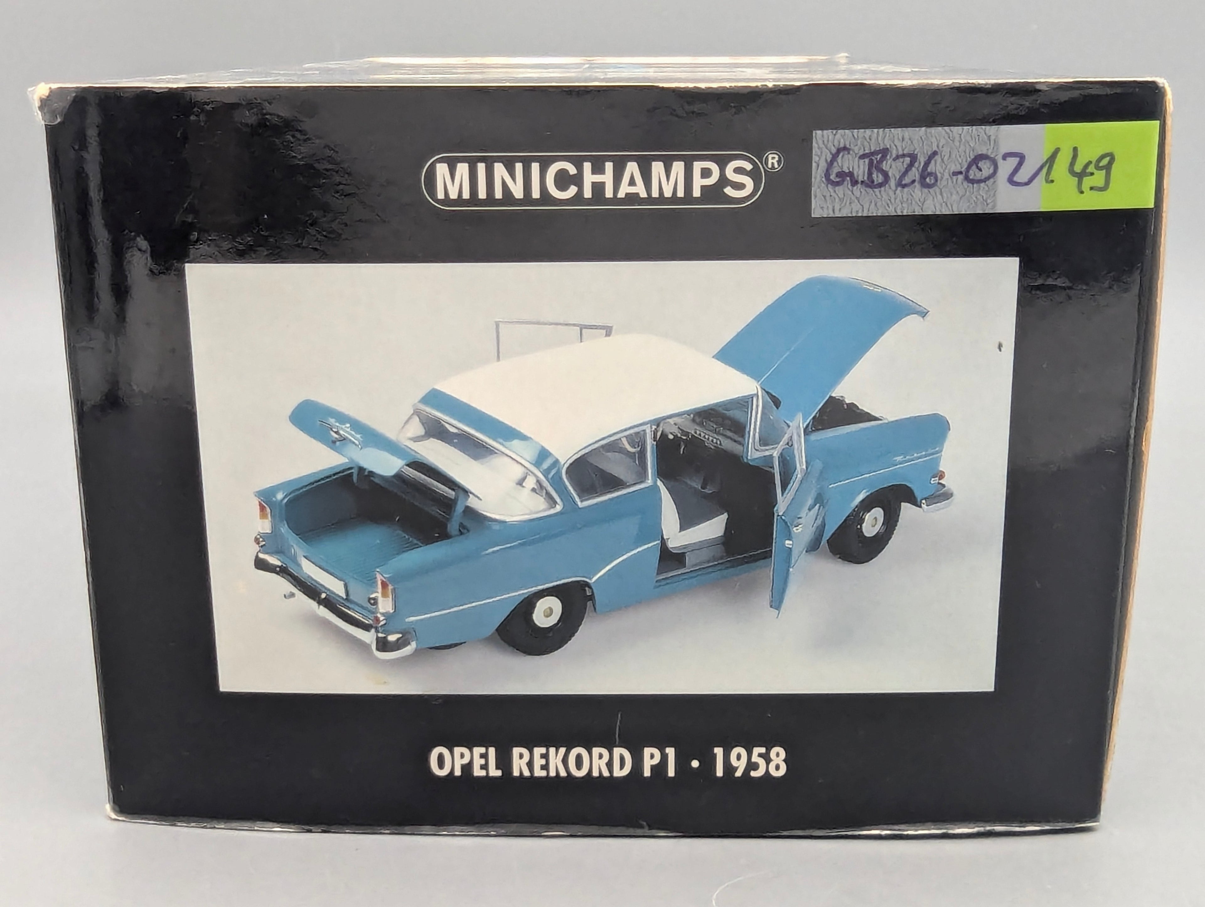 Model Cars 1:43 Minichamps Mercedes Benz SL65 AMG Black Series Silver with original packaging